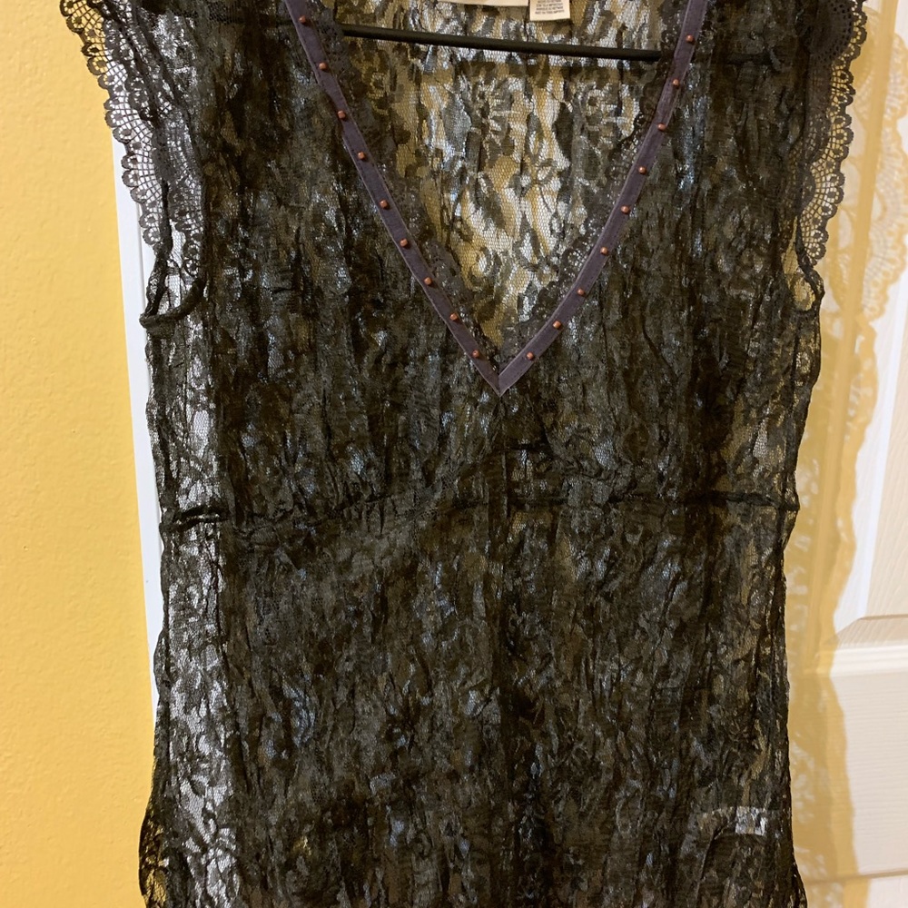 DKNY lace blouse
